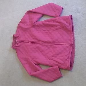 Women's Fuchsia Berne Winter Coat, Size L